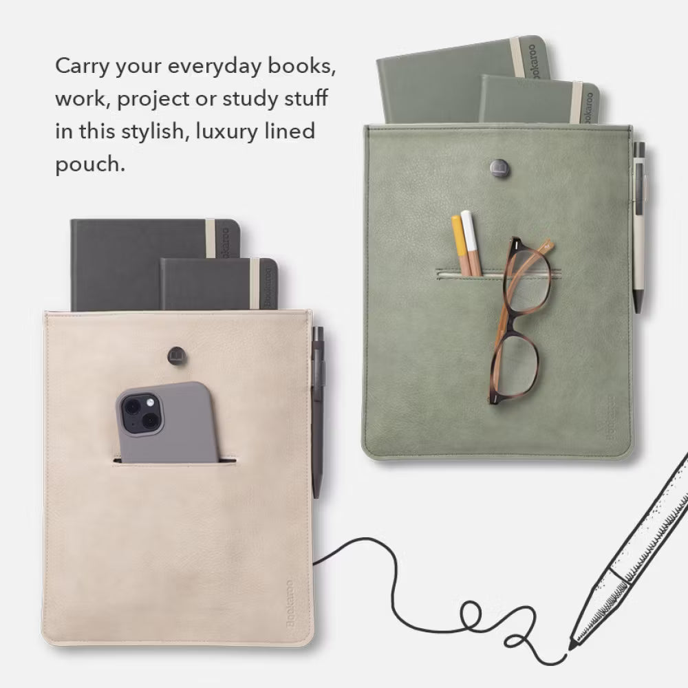 Bookaroo - Books & Stuff Pouch / Bokskydd & Fodral (In My Fantasy Era)