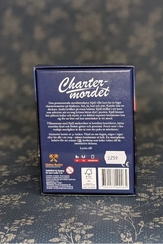 Hidden Reality - Chartermordet (Mordgåta med 30 luckor)