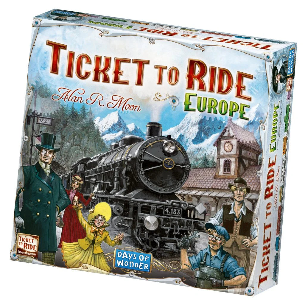 Brädspel – Ticket to Ride Europe