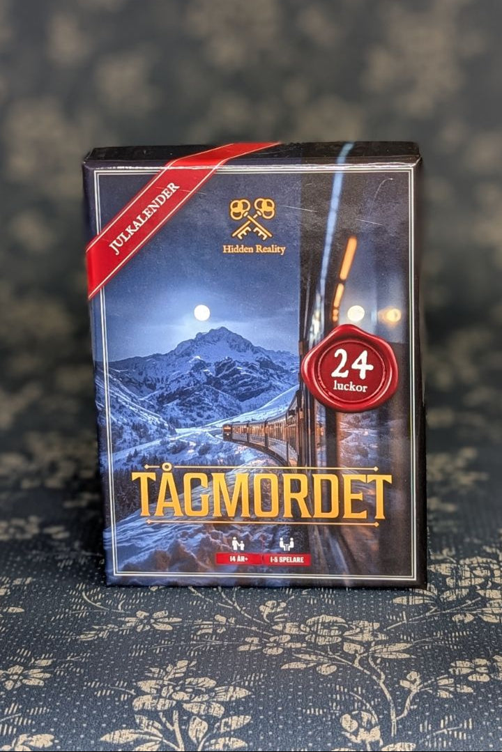 Hidden Reality - Tågmordet (Mordkalender med 24 luckor)