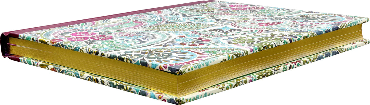 Anteckningsbok A5 - Watercolor Paisley Journal