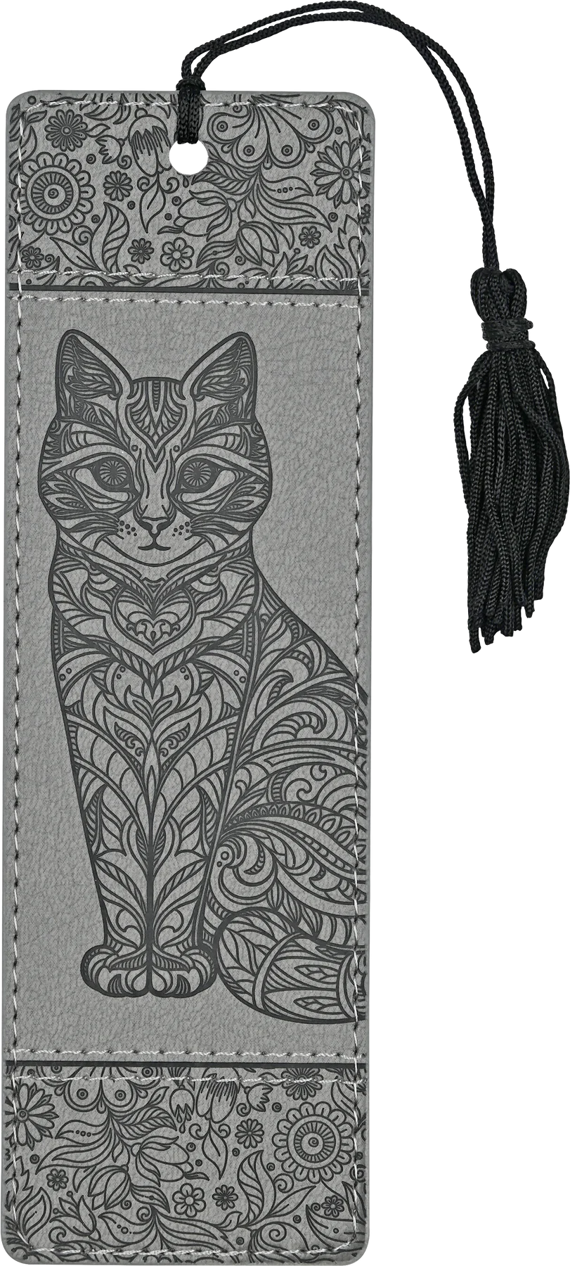 Bokmärke i konstläder - Cat Artisan Bookmark