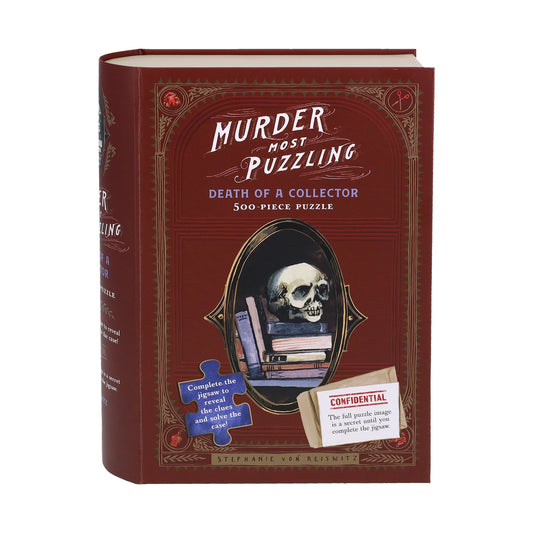 Pussel 500 bitar - Murder Most Puzzling: Death of a Collector