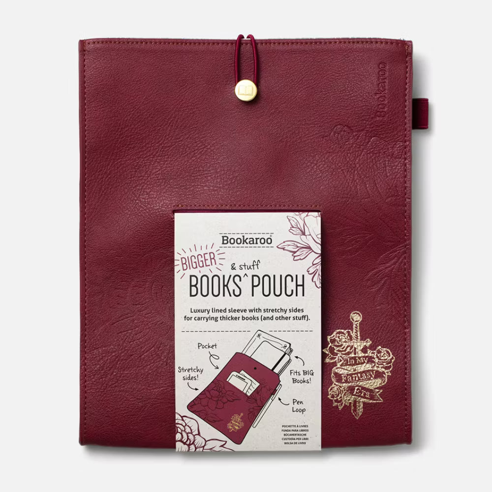 Bookaroo - Books & Stuff Pouch / Bokskydd & Fodral (In My Fantasy Era)