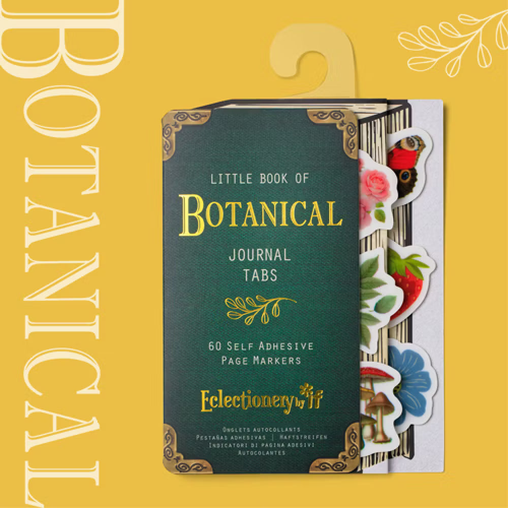 Eclectionery Journal Tabs - Registerflikar (Botanical)