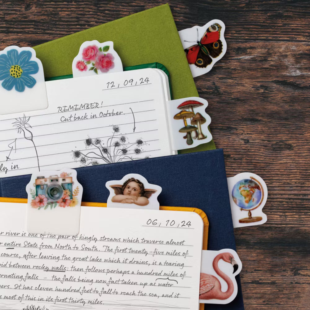 Eclectionery Journal Tabs - Registerflikar (Botanical)