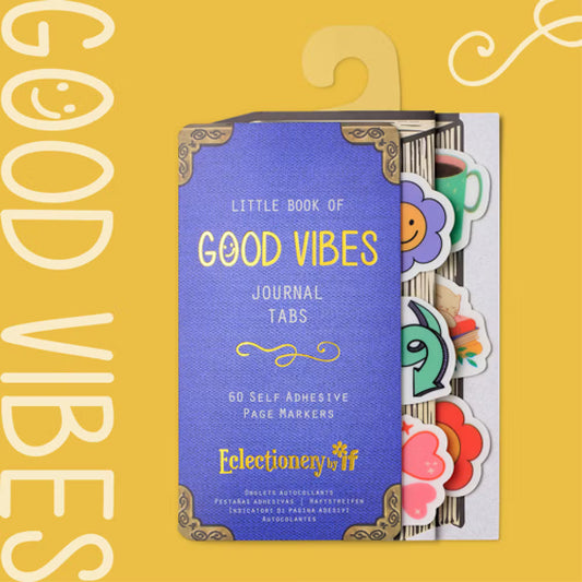 Eclectionery Journal Tabs - Registerflikar (Good Vibes)