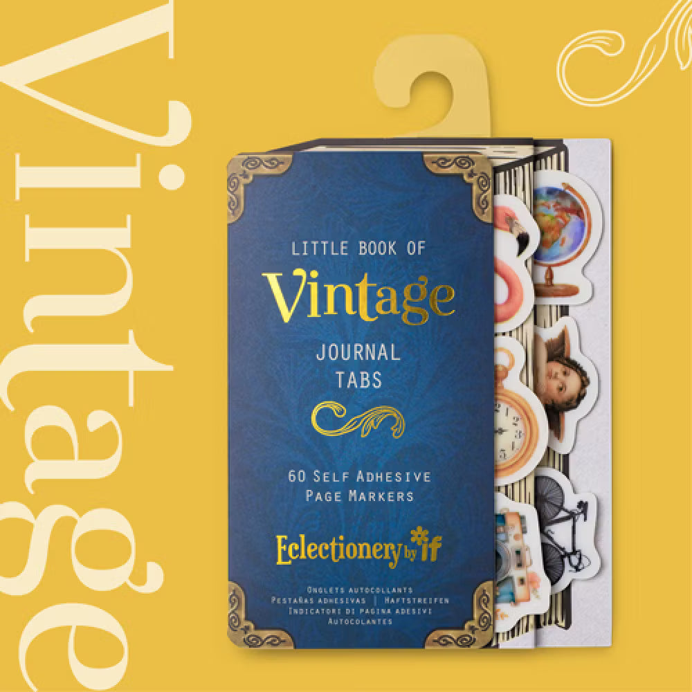 Eclectionery Journal Tabs - Registerflikar (Vintage)