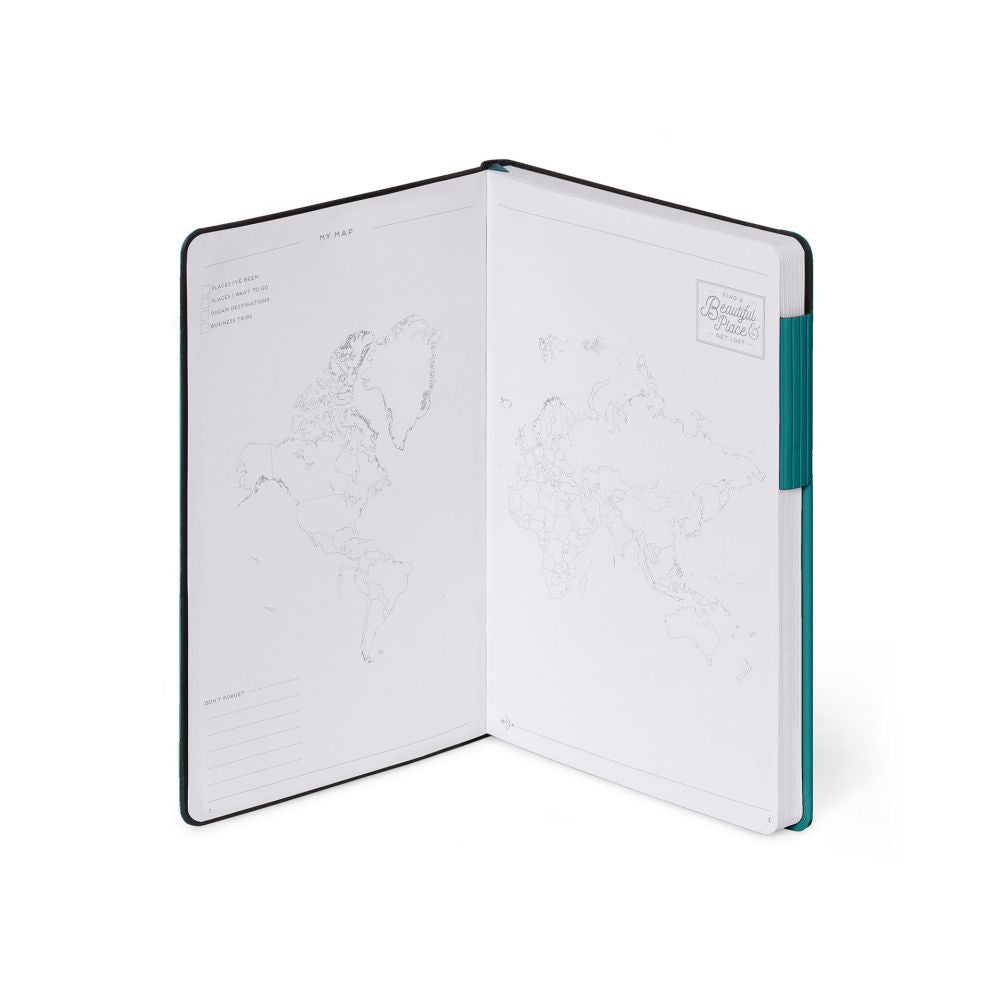 Anteckningsbok Medium Dotted - Malachite Green (Legami)