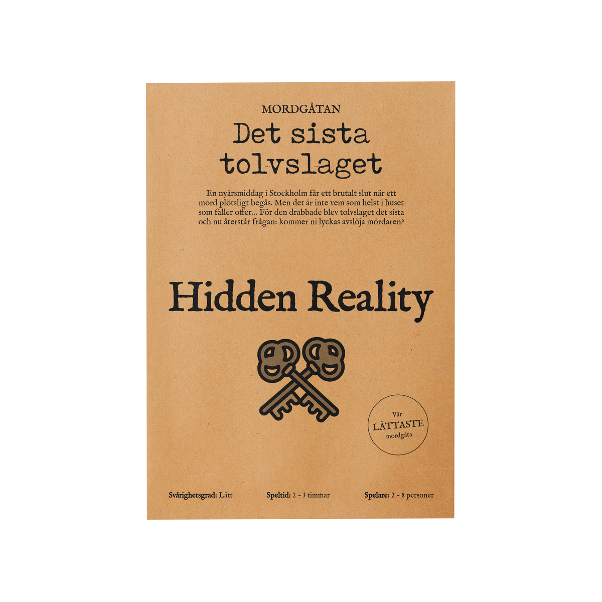 Hidden Reality - Det sista tolvslaget (Mordgåta)